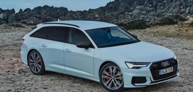 Представлен гибридный Audi A6 Avant