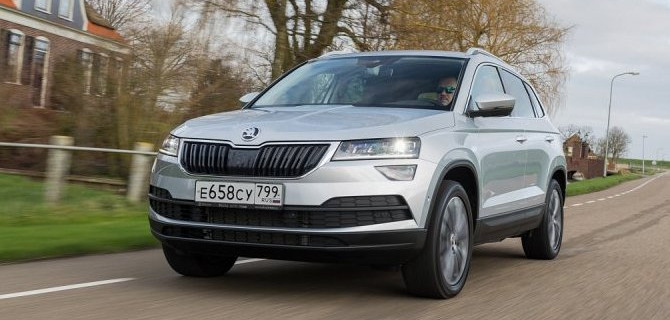 В России появился полноприводный Skoda Karoq
