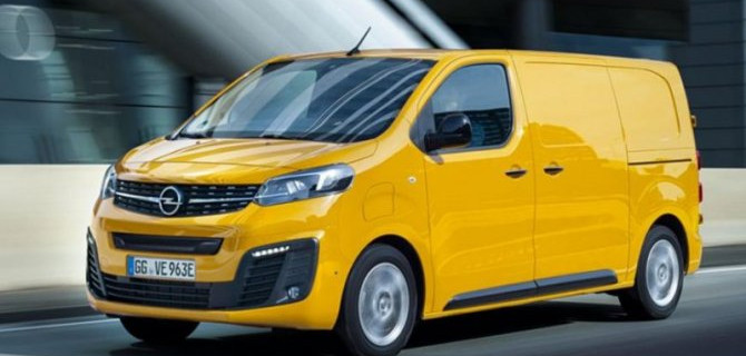 Представлен электрофургон Opel Vivaro-e