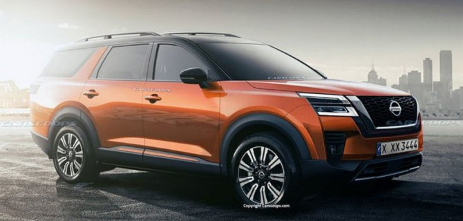 Показаны рендеры нового Nissan Pathfinder
