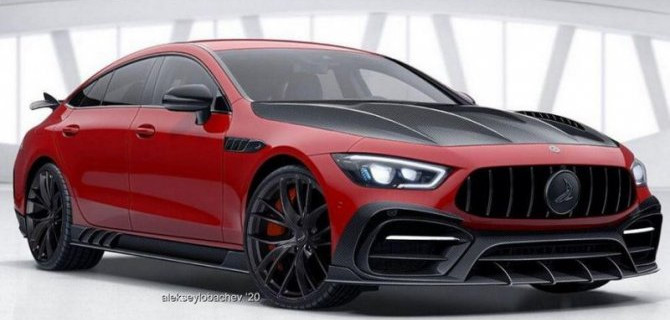 В России создан тюнинговый обвес для Mercedes-AMG GT