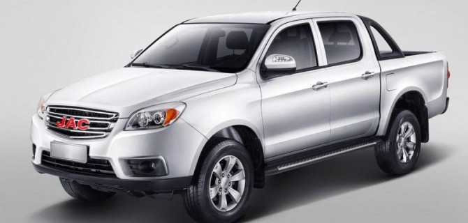 Падение рубля: подорожал пикап JAC T6 