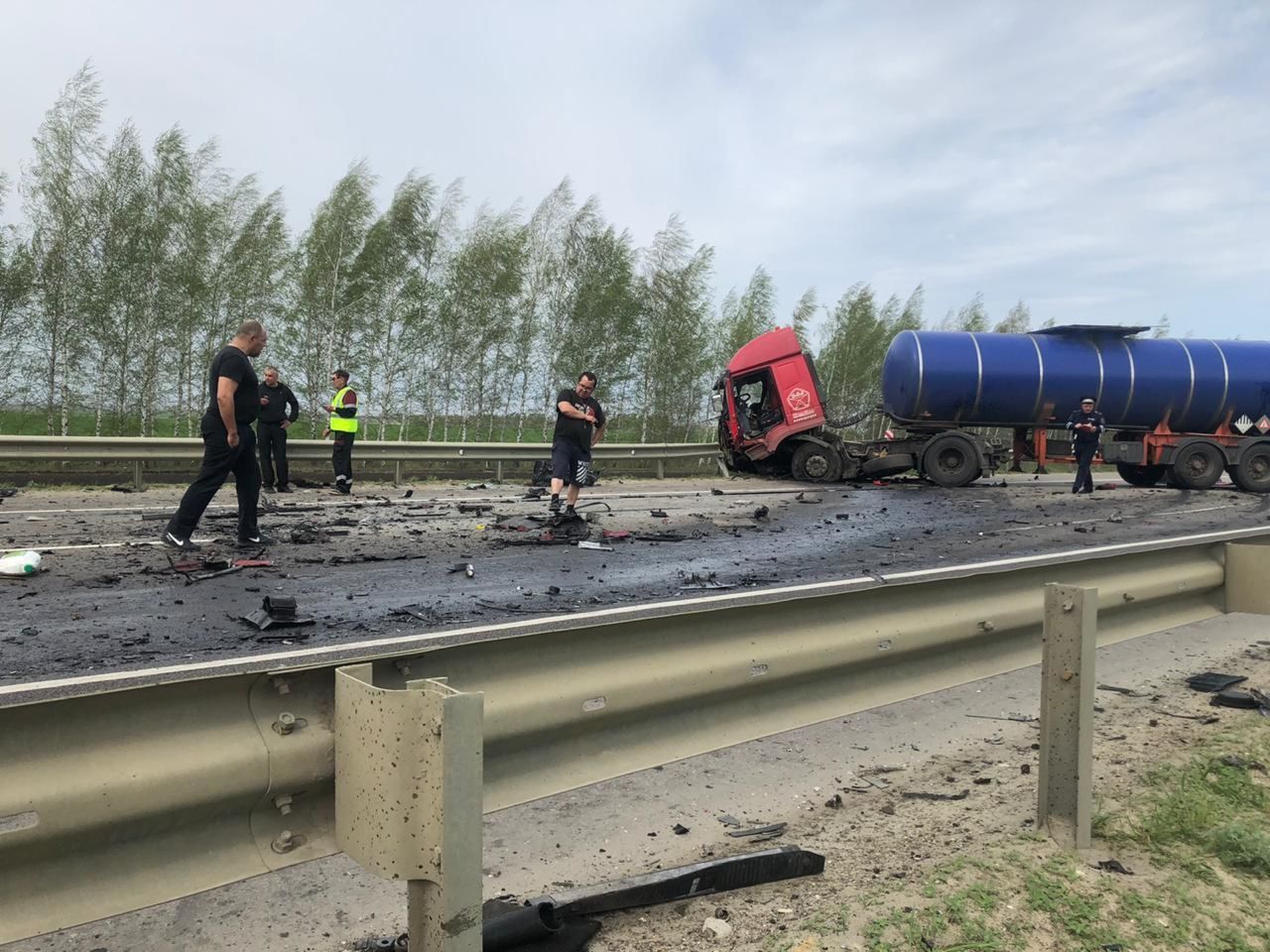 Водитель Мерседеса погиб в ДТП в Рязанской области (1)