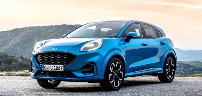 Появились изображения кроссовера Ford Puma ST