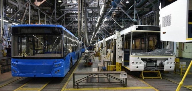 Производство общественного транспорта в России останется на прежнем уровне