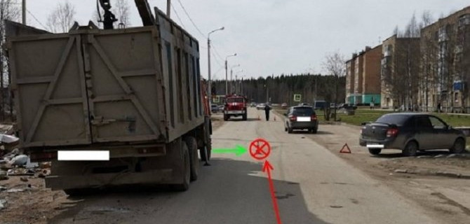 В Сосногорске машина сбила ребенка