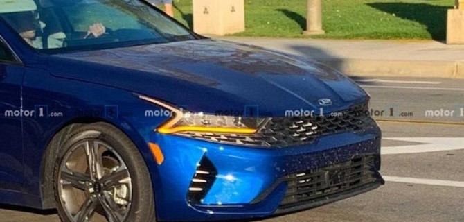 В США тестируется совершенно новая KIA Optima