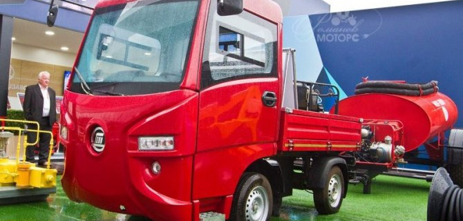 В России начались продажи нового электрогрузовика