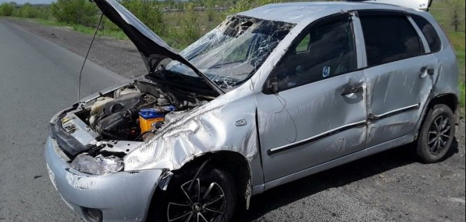 В Орске в ДТП пострадал 2-летний ребенок