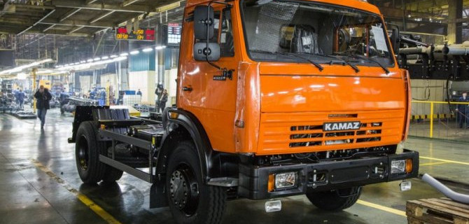 Грузовики «КамАЗ» вновь сходят с конвейера