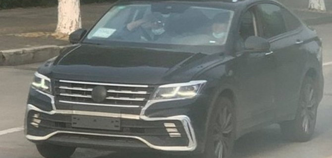 Начались испытания купеобразного Volkswagen Tiguan