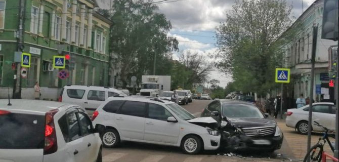 6-летний ребенок пострадал в ДТП в Мичуринске
