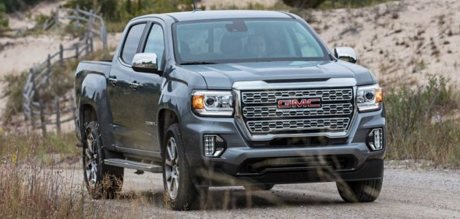 Пикап GMC Canyon прошёл рестайлинг