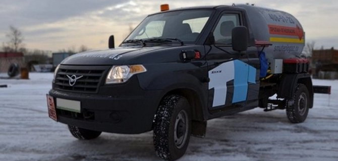 «УАЗ Профи» стал газовозом