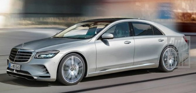 Новый Mercedes-Benz S-Klasse: подробностей становится больше