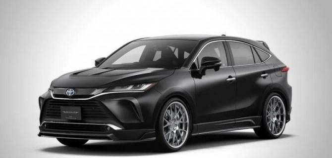 Кроссовер Toyota Harrier получил спортивный обвес