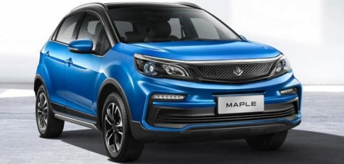 Новый электромобиль Maple 30X обзавёлся ценником