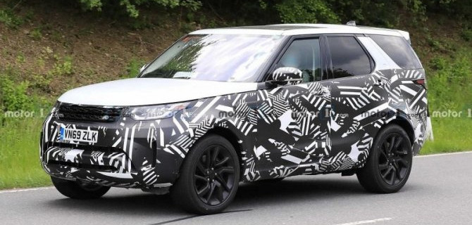На дорогах замечен обновлённый Land Rover Discovery