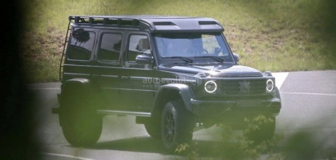 Mercedes-Benz разрабатывает особо брутальный «Гелик»