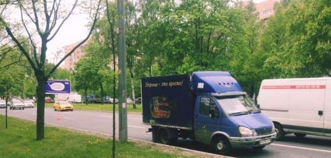 В Петербурге «Газель» сбила пешехода