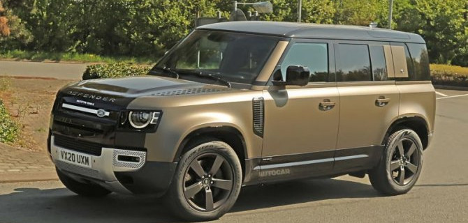 Land Rover Defender может получить два мотора V8