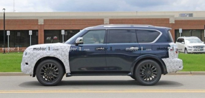 Начались испытания обновлённого Nissan Armada