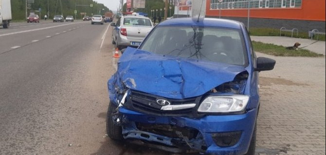 В Эжвинском районе в ДТП пострадала несовершеннолетняя