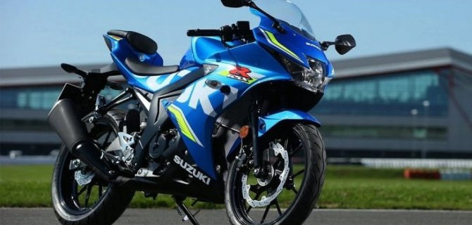 Начались продажи нового спортбайка Suzuki