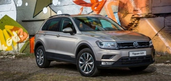 В России появилась новая версия кроссовера Volkswagen Tiguan