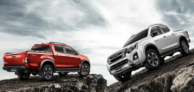 Падение рубля: вновь выросли цены на пикапы Isuzu D-Max