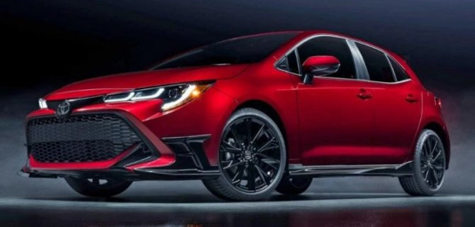 Хэтчбек Toyota Corolla получил новую версию исполнения