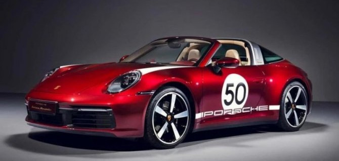 Спорткар Porsche 911 Targa получил эксклюзивное исполнение