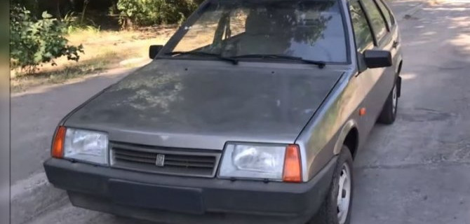 В Запорожье найдена раритетная «Девятка»