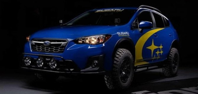 Кроссовер Subaru Crosstrek стал раллийным болидом