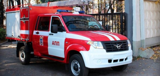 «УАЗ Профи» снова стал пожарным автомобилем