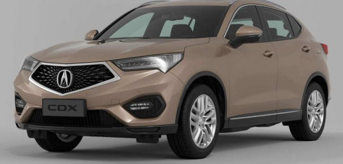 Представлен обновлённый кроссовер Acura CDX