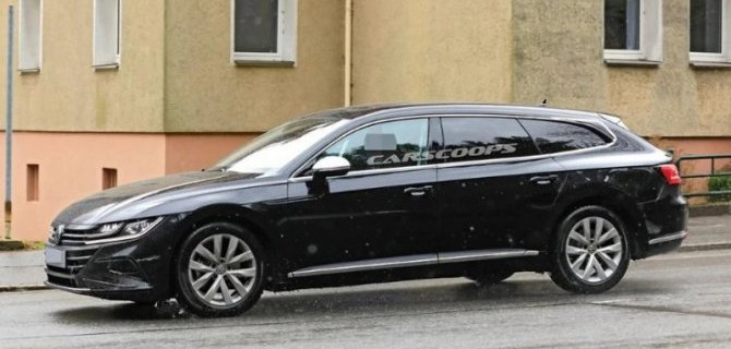 Универсал Volkswagen Arteon лишился камуфляжа