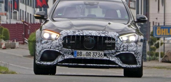 Начались испытания обновлённого Mercedes-AMG E63