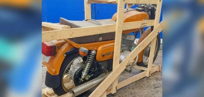 Найдены советские мотоциклы в заводской упаковке