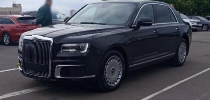 В интернете показали Aurus Senat с необычным интерьером