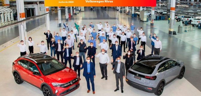 Началось производство кроссовера Volkswagen Nivus