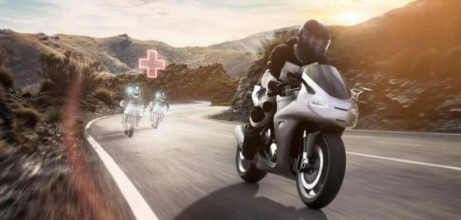 В Германии создали «ангела-хранителя» для мотоциклистов