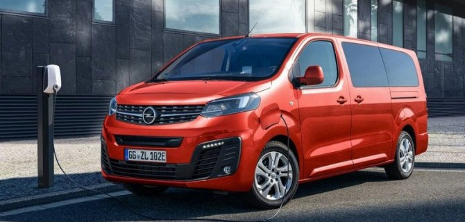 Представлен электрофургон Opel Zafira-e Life