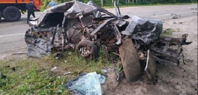Мужчина и девушка погибли в ДТП в Чувашии