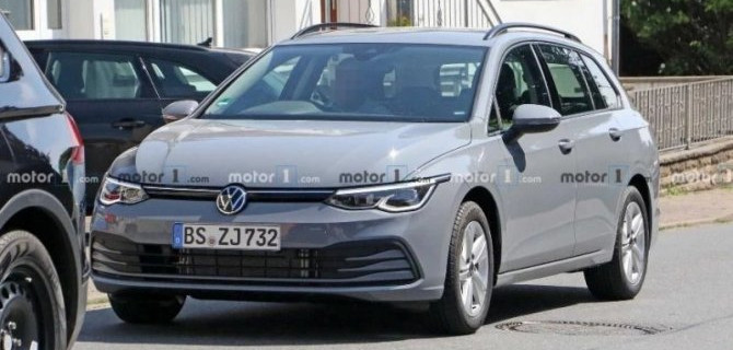 На тестах замечен новый Volkswagen Golf Variant