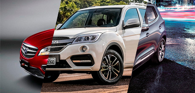 Топ-3 новых китайских кроссоверов, доступных по цене менее 1 млн рублей