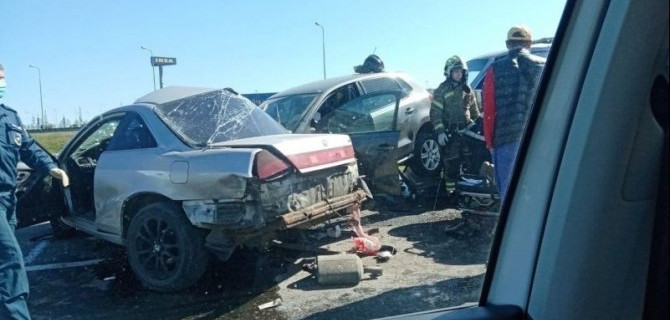 В ДТП на КАД пострадали два человека