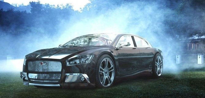 В Сети обнародовали рендеры проекта GAZ Volga-2020