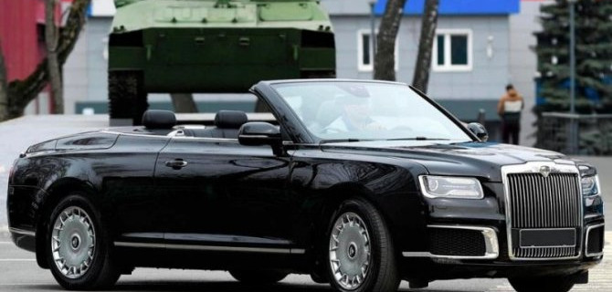 Появились подробности о парадном кабриолете Aurus