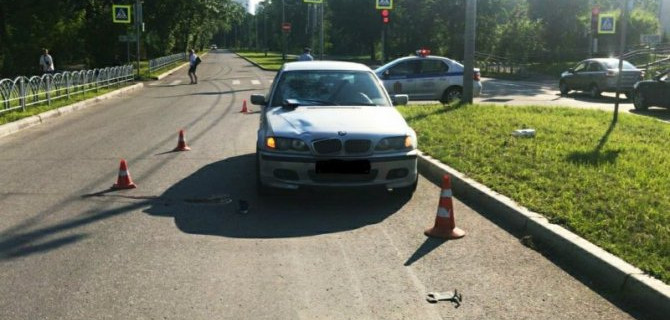В Красноярске насмерть сбили ребенка на самокате